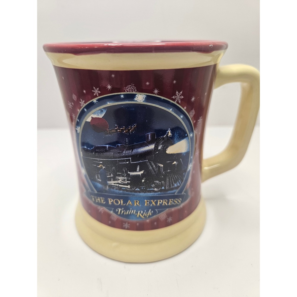 The Polar Express Train Ride Ceramic Coffee‎ Mug Believe Christmas Holiday